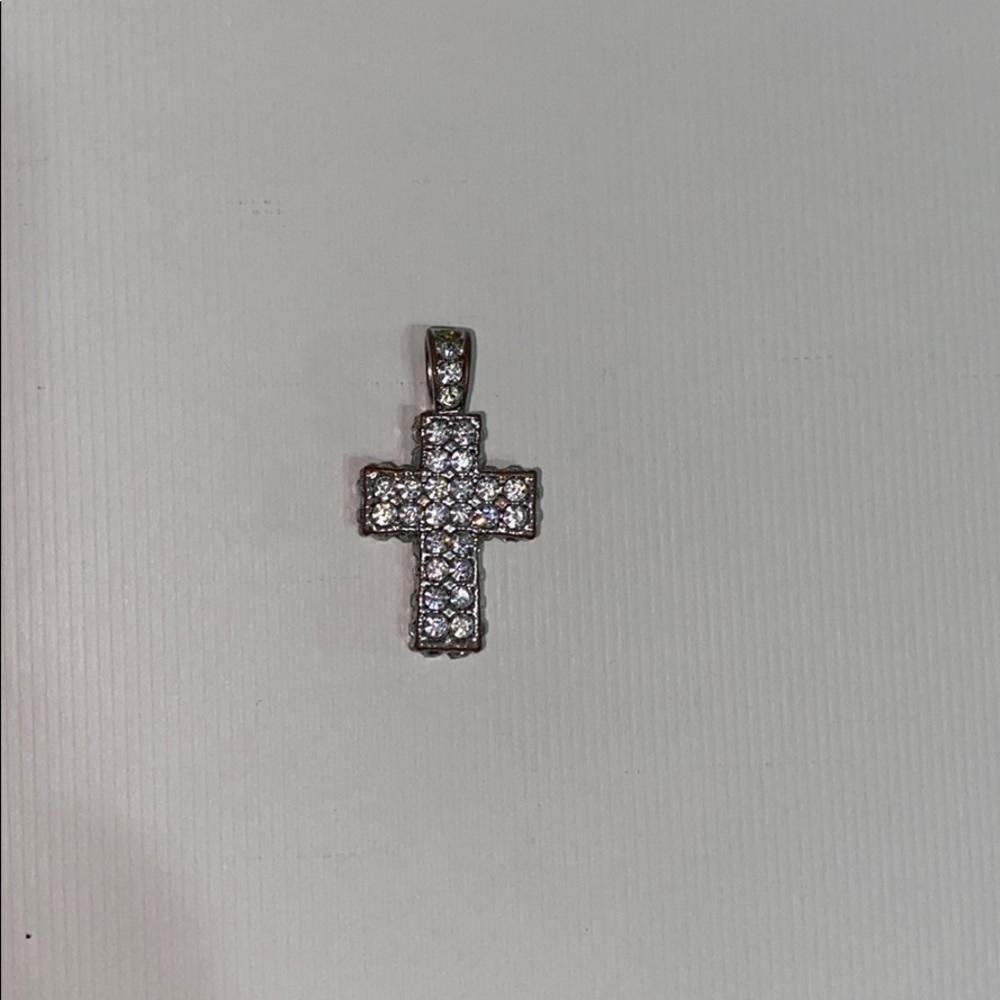 Swarovski 3D Cross Pendant